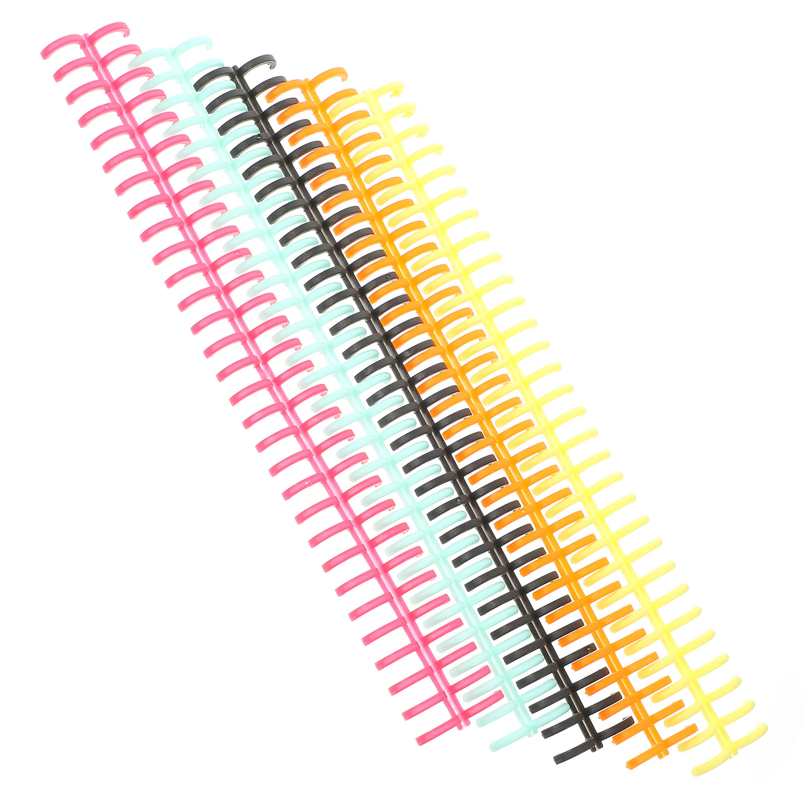 Stationery Books - 11 ชิ้น สันห่วงสันห่วงแบบหลวมสำหรับสมุดโน้ต สันห่วงสไปรัล เปิด-ปิดด้วยมือ สันห่วงสำหรับงาน