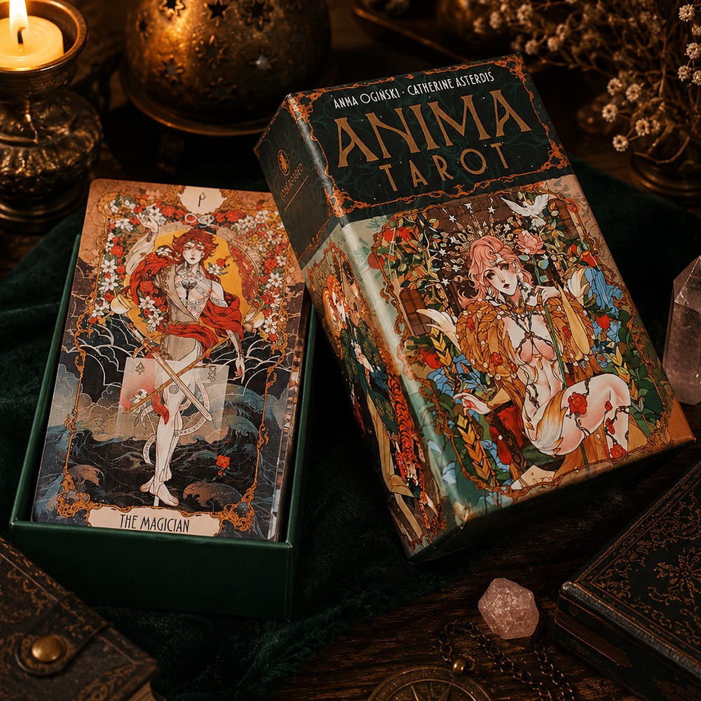 Tarot Deck With Guidebook - การ์ดทาโรต์อาร์ตนูโว 78 ใบ ขนาด 12*7 ซม.