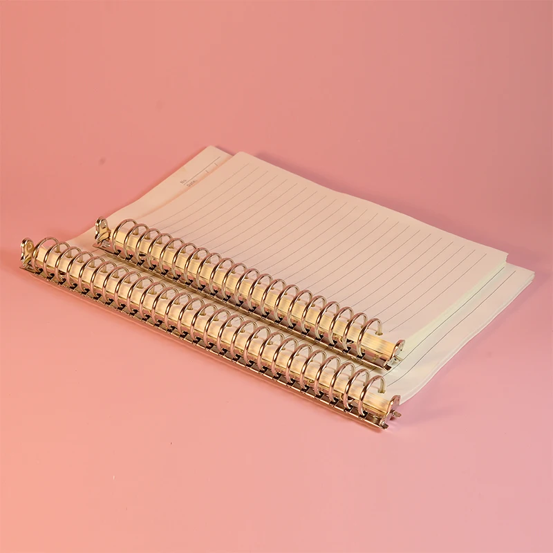 Stationery Books - คลิปหนีบกระดาษ20/26ห่วงสแตนเลส B5 A5สำหรับสมุดโน๊ตอัลบั้มเครื่องเขียนสำนักงานโรงเรียน