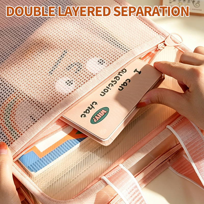 กระเป๋าใส่เครื่องเขียนแบบมีซิป - Stationery Books บทวิจารณ์และราคา