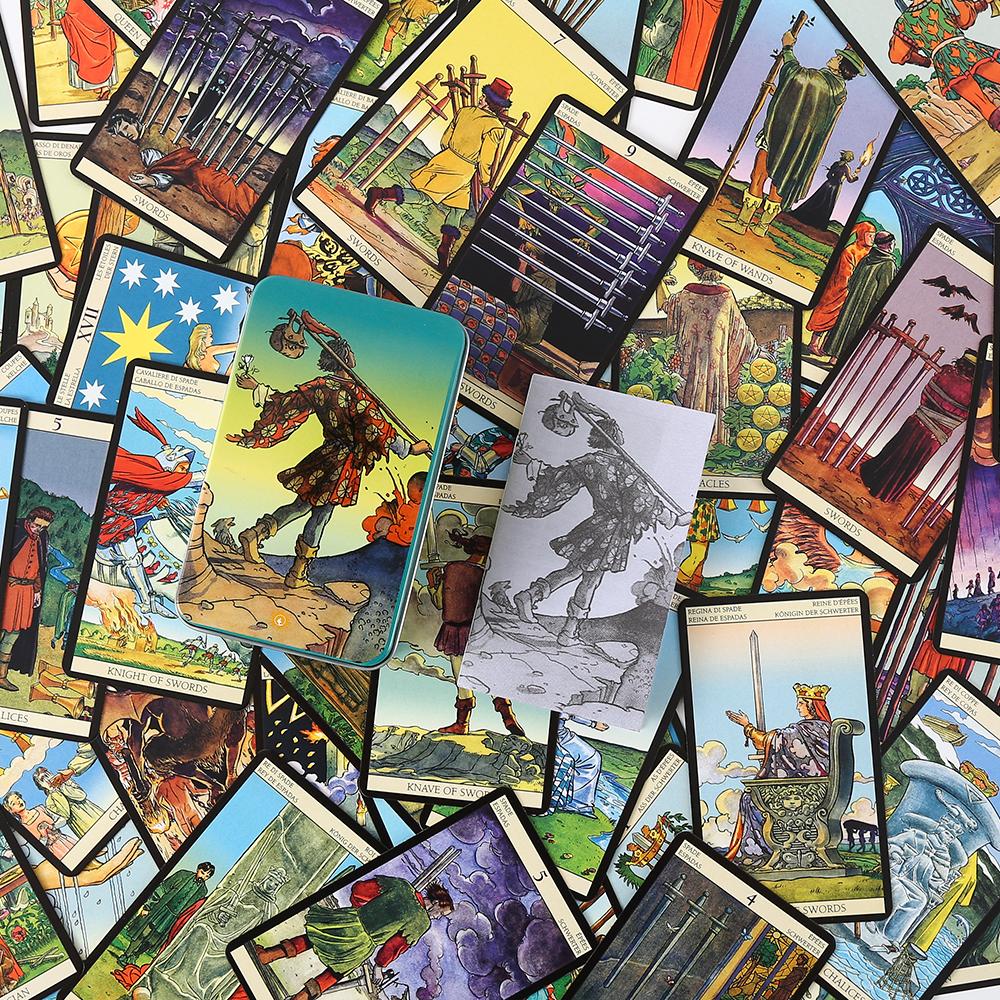 ไพ่ทาโรต์วิสัยทัศน์ใหม่10*6ซมใ - Tarot Deck With Guidebook บทวิจารณ์และราคา