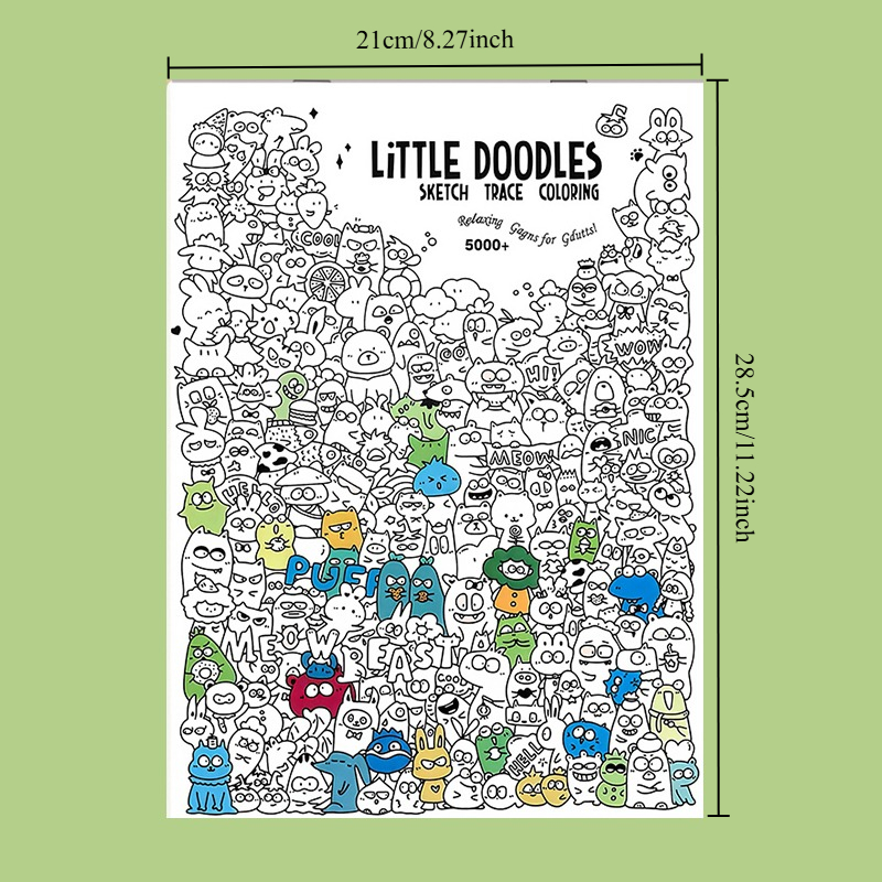 สมุดระบายสีสำหรับผู้ใหญ่ ลายเส - Adult Coloring Book Stress Relief บทวิจารณ์และราคา
