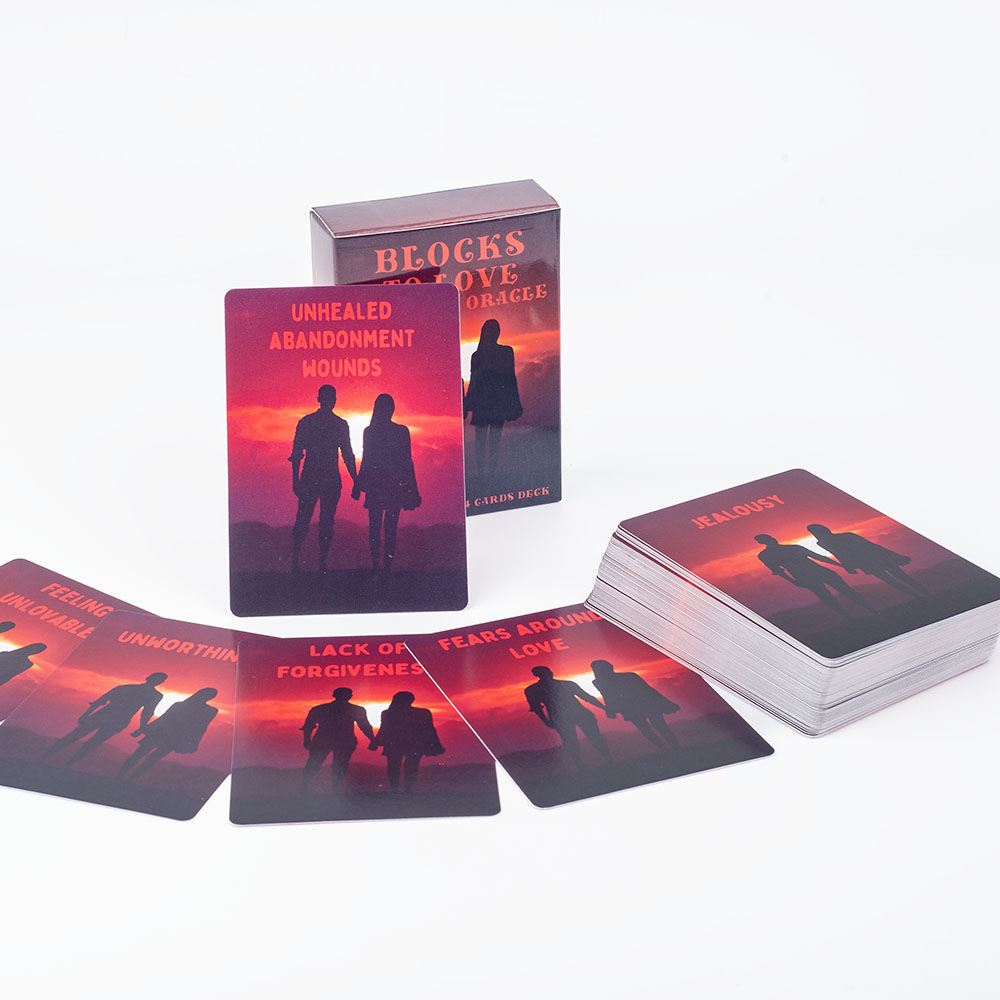 Blocks to Love Oracle 64 การ์ด - Tarot Deck With Guidebook บทวิจารณ์และราคา