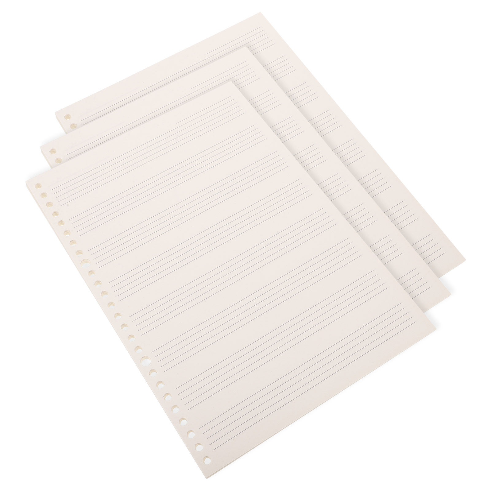 สมุดโน้ตเพลงแบบแยกแผ่นได้ ขนาด - Blank Sheet Music Notebook บทวิจารณ์และราคา