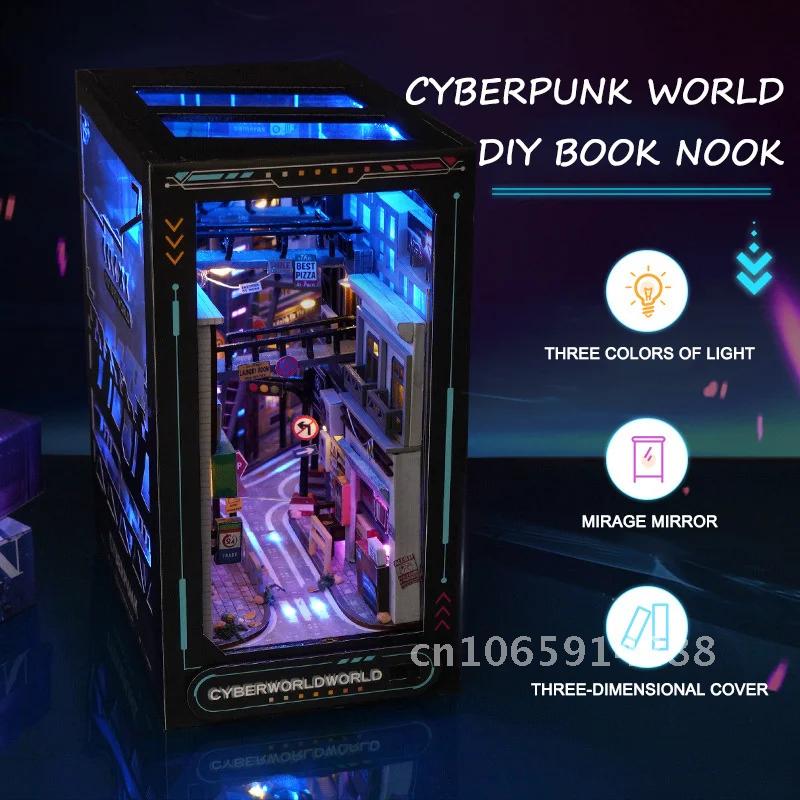 ชุดประกอบชั้นวางหนังสือไม้ DIY - Diy Wooden Book Nook Kit Shelf Insert บทวิจารณ์และราคา