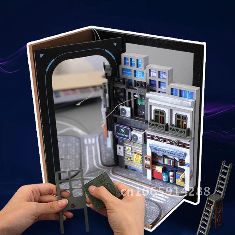 ชุดประกอบชั้นวางหนังสือไม้ DIY - Diy Wooden Book Nook Kit Shelf Insert บทวิจารณ์และราคา