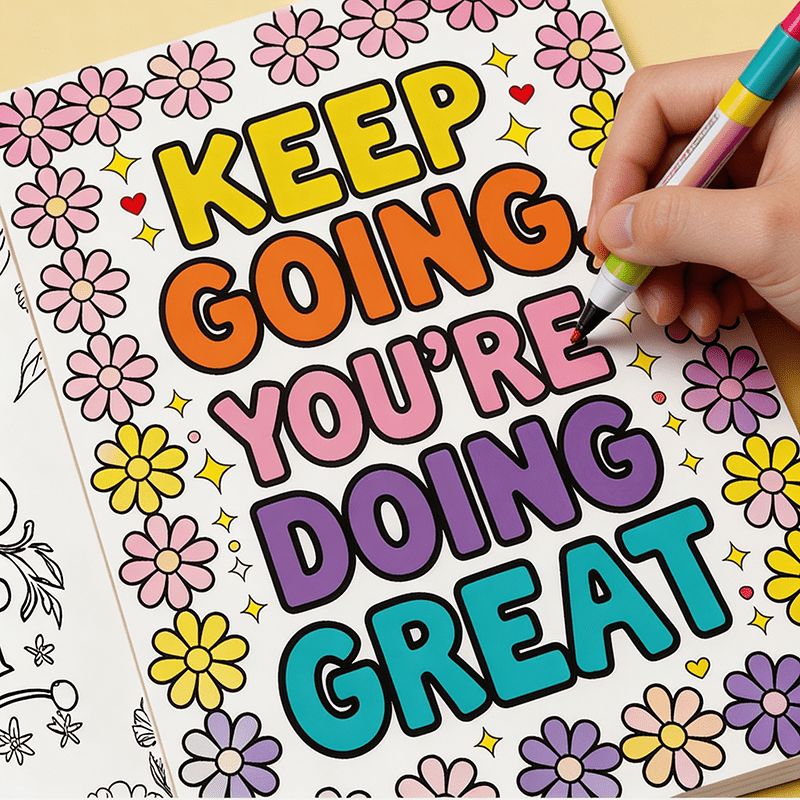 สมุดระบายสีเพื่อสุขภาพจิตสำหรั - Adult Coloring Book Stress Relief บทวิจารณ์และราคา