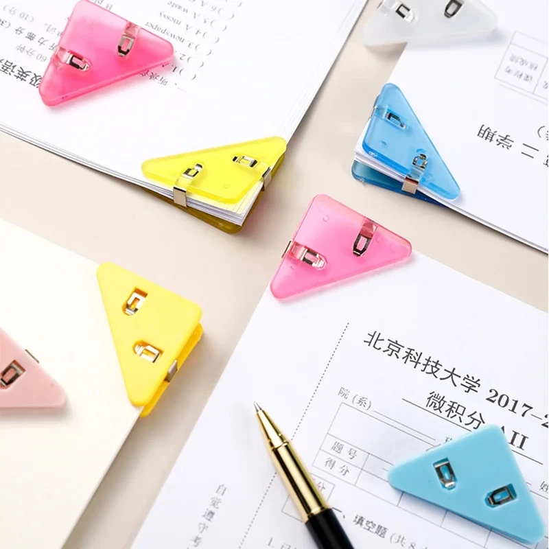 คลิปหนีบกระดาษรูปสามเหลี่ยม คล - Stationery Books บทวิจารณ์และราคา