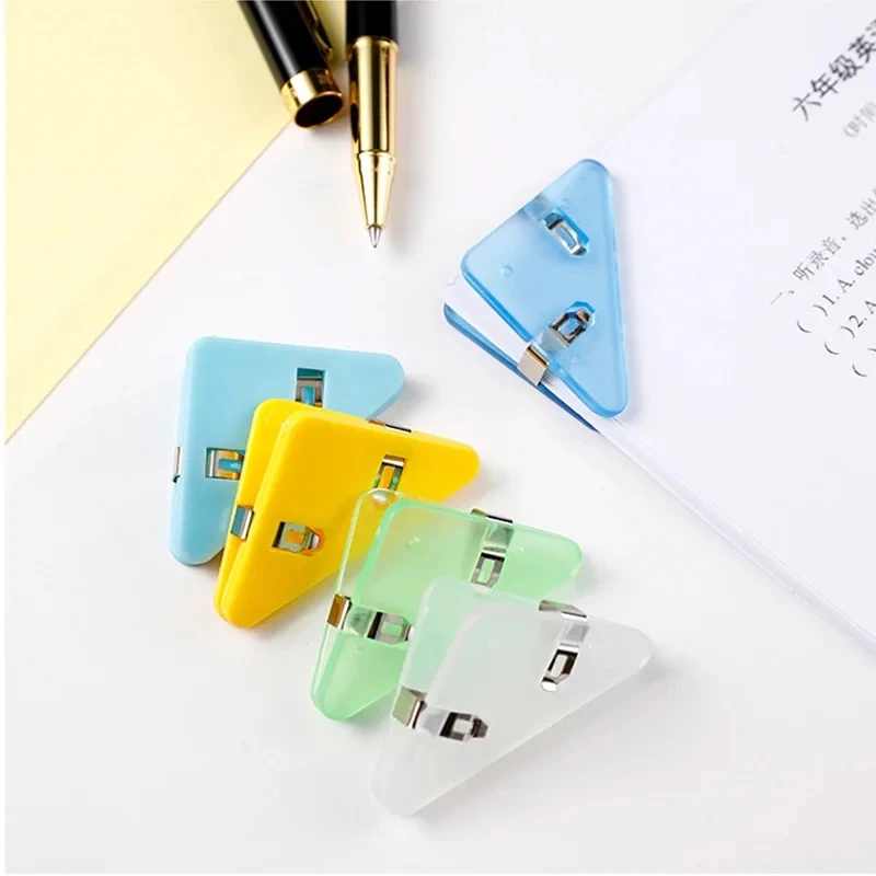 คลิปหนีบกระดาษรูปสามเหลี่ยม คล - Stationery Books บทวิจารณ์และราคา