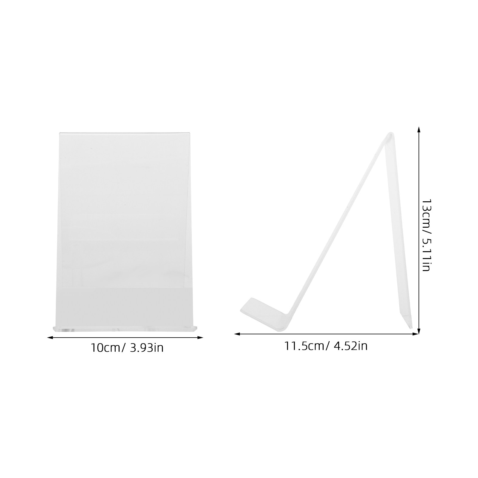 ชุด 3 ชิ้น แท่นวางหนังสืออะคริ - Clear Acrylic Book Stand Holder บทวิจารณ์และราคา