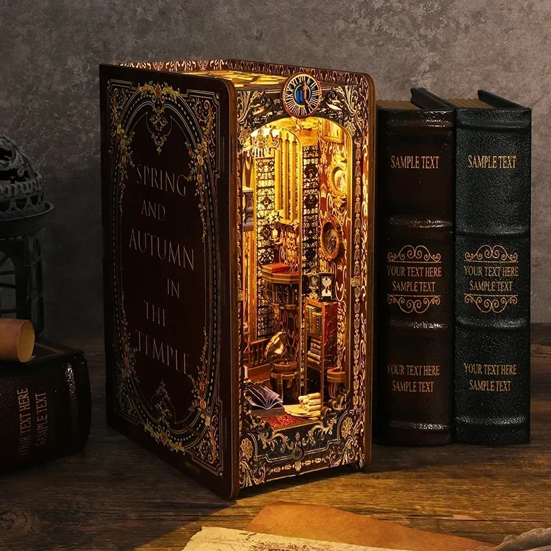 ชุดประกอบชั้นวางหนังสือไม้ DIY - Diy Wooden Book Nook Kit Shelf Insert บทวิจารณ์และราคา