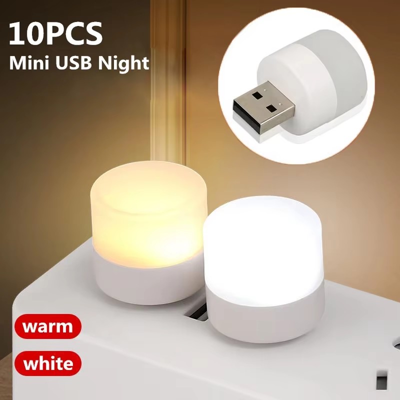1/10 ชิ้น ไฟกลางคืน USB ขนาดเล - Books บทวิจารณ์และราคา