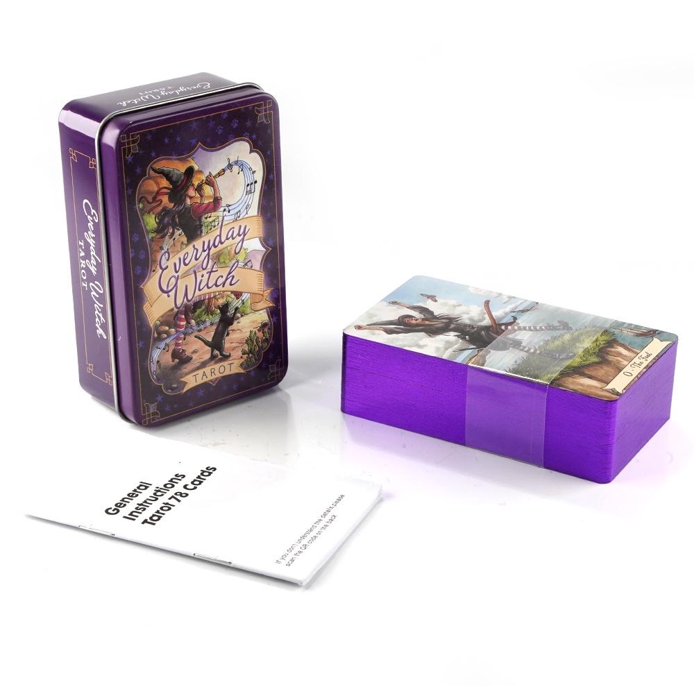 10.3*6 ซม.ทุกวันแม่มดไพ่ทาโรต์ - Tarot Deck With Guidebook บทวิจารณ์และราคา
