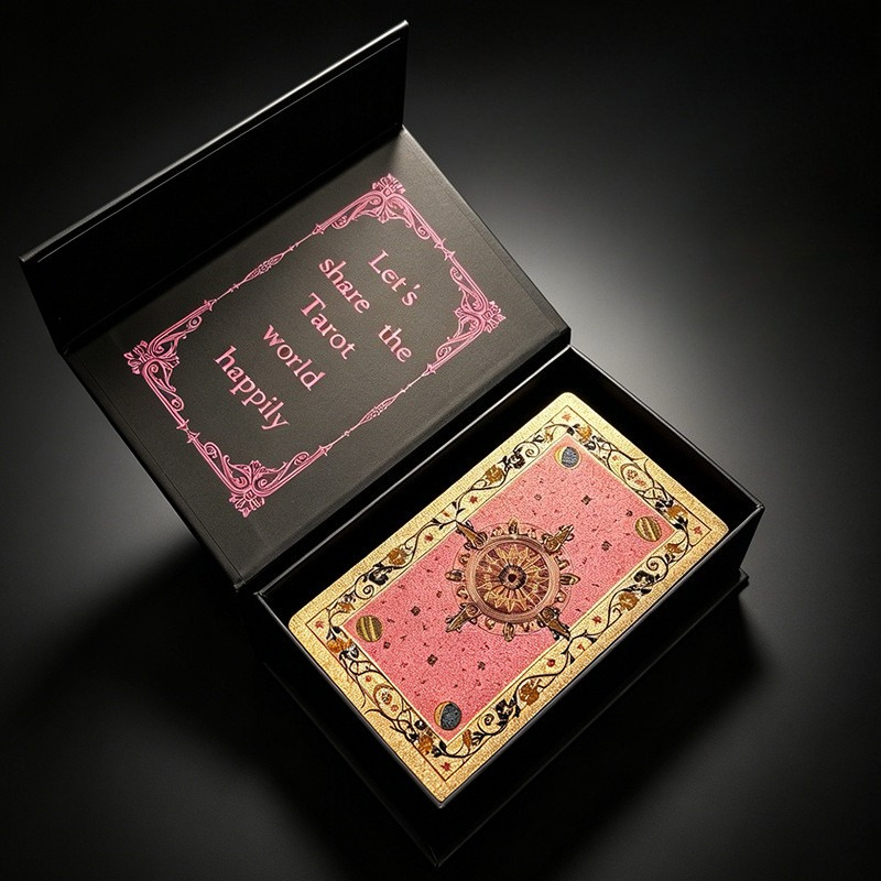 ไพ่ทาโรต์คลาสสิกสีชมพูและโรสโก - Tarot Deck With Guidebook บทวิจารณ์และราคา