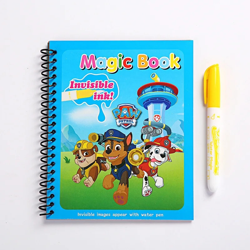 หนังสือระบายสีด้วยน้ำแบบใช้ซ้ำ - Reusable Water Magic Coloring Book บทวิจารณ์และราคา
